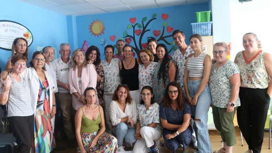 Girasoles y mariposas en el hospital