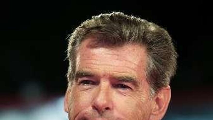 El actor Pierce Brosnan.