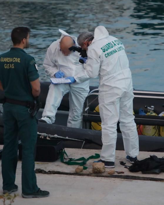 Hallan el cadáver de un hombre flotando frente al Palacio de Marivent