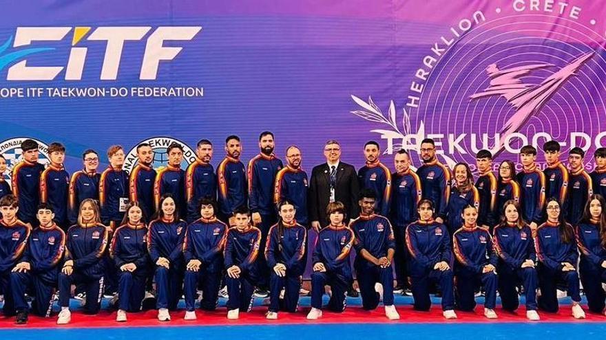 Cuatro metales españoles en el Campeonato de Europa de Taekwon-Do ITF, con sabor malagueño