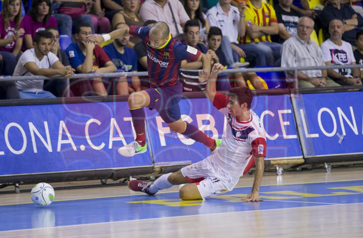 Barça,2 - Santiago Futsal,2
