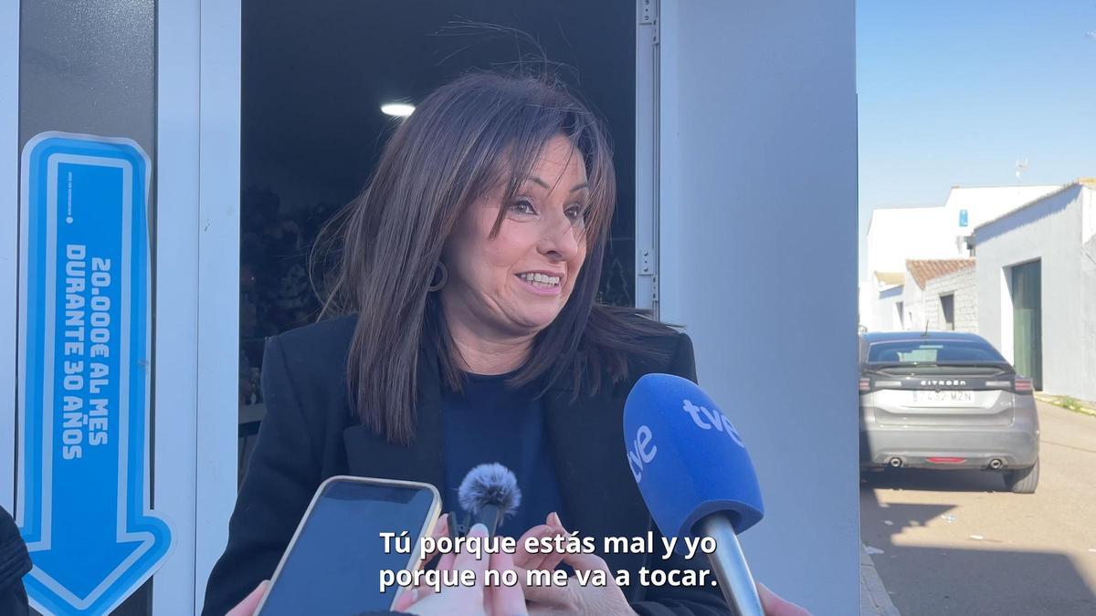 Vídeo | La felicidad llega a Guadiana gracias al Gordo de la Lotería del Niño