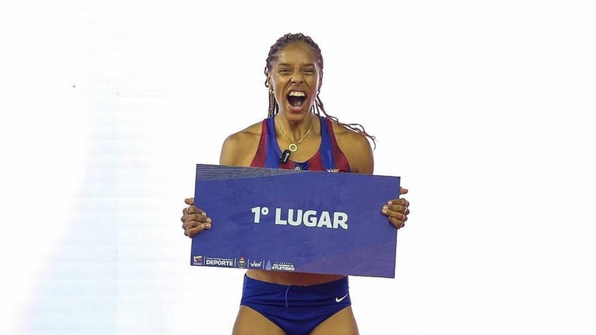 La venezolana Yulimar Rojas, un orgullo para el Barça