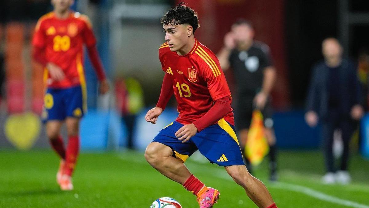 Virgili, este viernes ante San Marino.