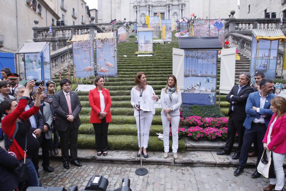 Girona floreix amb «Temps de Flors»