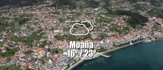 El tiempo en Moaña: previsión meteorológica para hoy, jueves 10 de julio