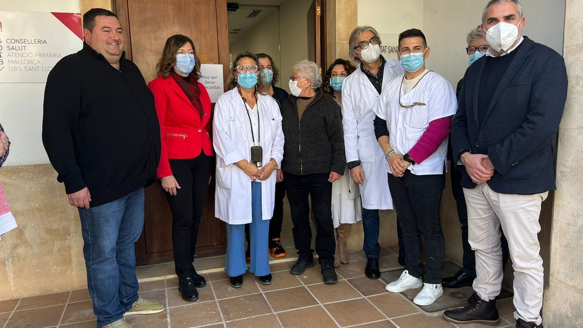 La consellera Gómez ha visitado este viernes el centro sanitario.