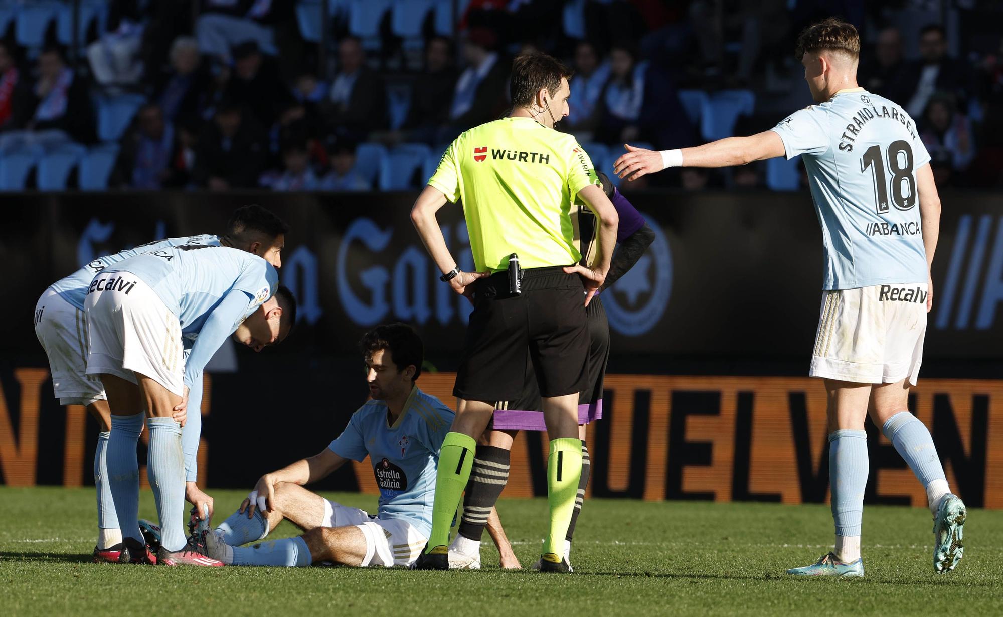 Las mejores imágenes del Celta-Valladolid (3-0)