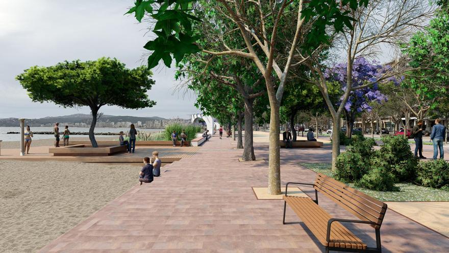 La reforma del passeig de Palamós començarà a la tardor, costarà 8 milions i permetrà guanyar una plaça oberta al mar