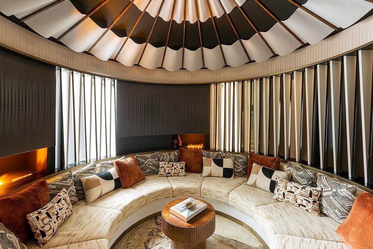 Salón 'Luxury Nomad' en Espacio Dosalcubo en Casa Decor 2023