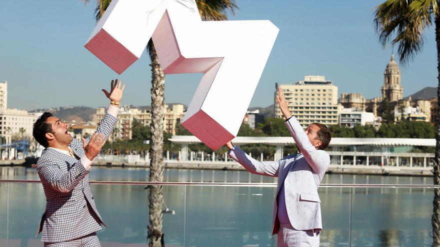 Uno de los photocall organizados en el Festival de Cine de Málaga 2018.