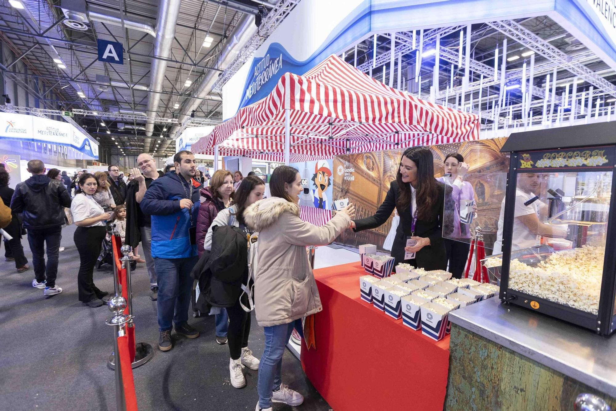 Así se ha mostrado la Safor en Fitur de Madrid.