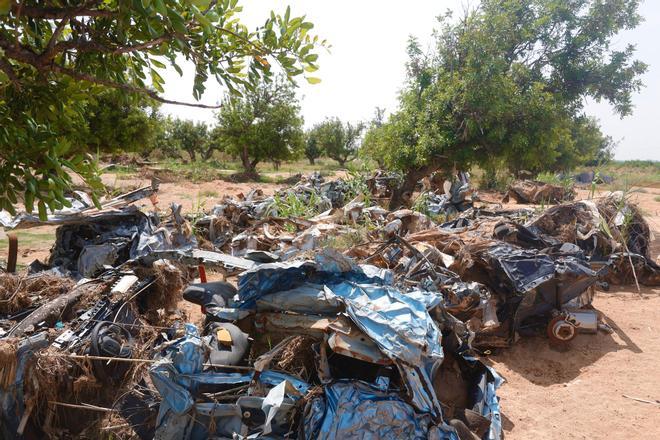 Vertidos ilegales y abandono de más de 300 vehículos tras la riada del 29 de octubre