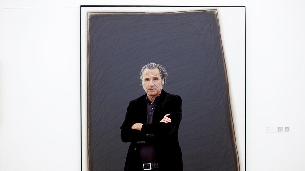 Guillermo Fornes, en el Museo de Arte Contemporáneo de Eivissa en 2023