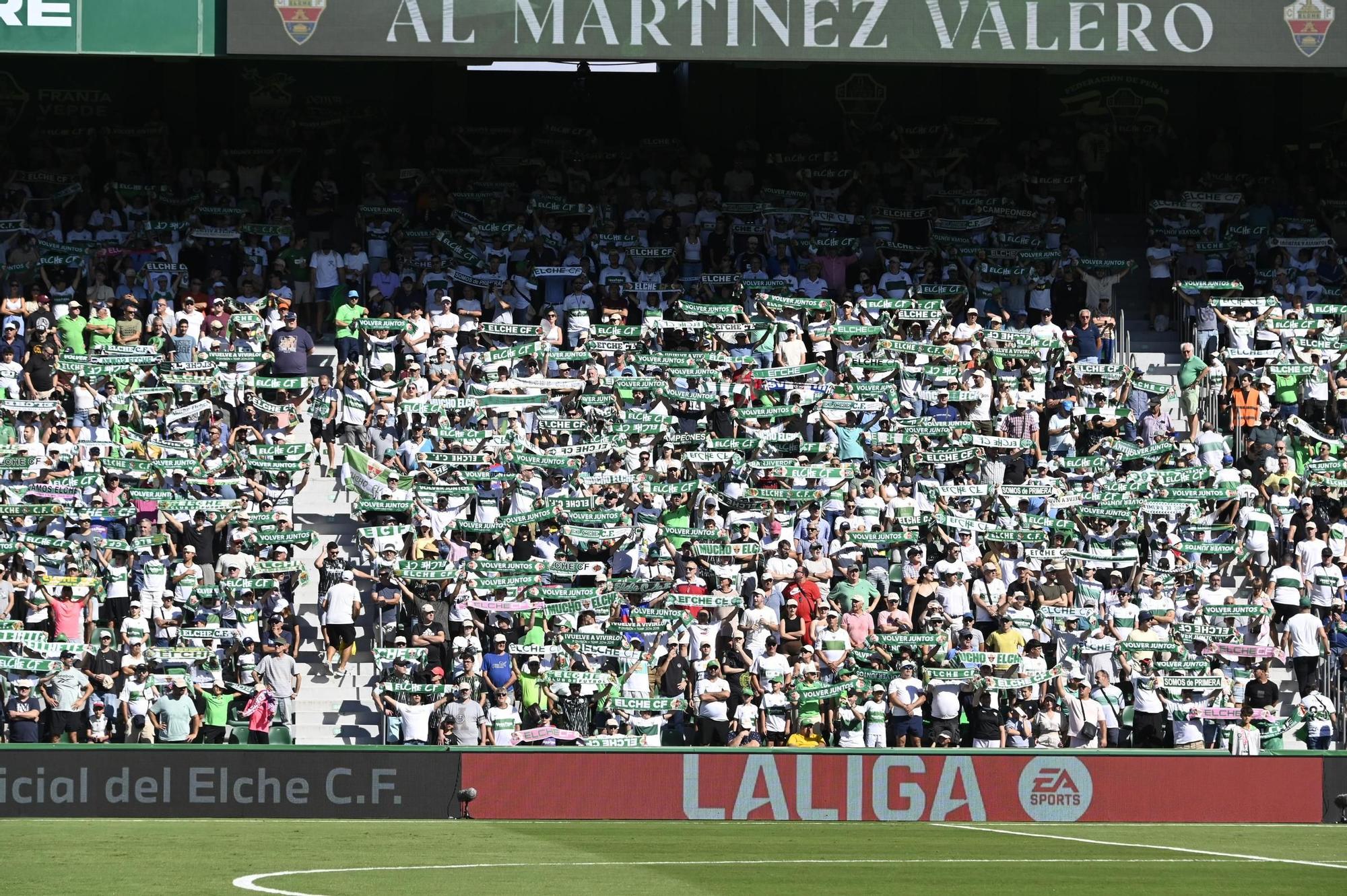 Las imágenes del Elche CF - Celta de Vigo