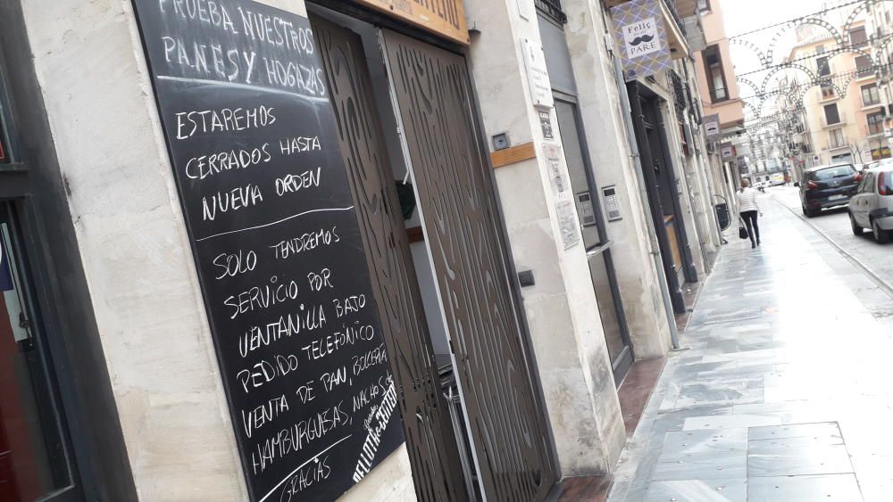 Bares y restaurantes empiezan a cerrar en Alcoy