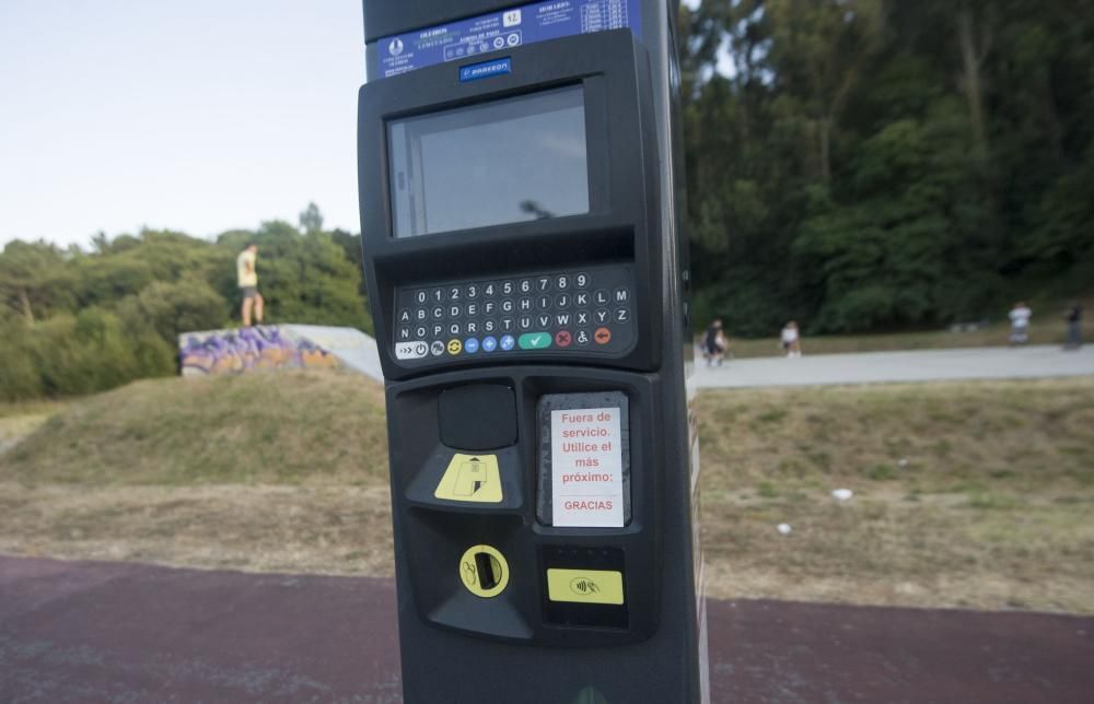 Intentan robar los parquímetros de Bastiagueiro