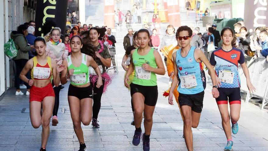 Un disfraz con zapatillas de correr