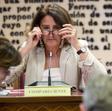 La exministra y vicepresidenta primera y comisaria de Competencia de la Comisión Europea, Teresa Ribera, comparece durante la Comisión sobre el ‘caso Koldo’ en el Senado, a 9 de junio de 2025