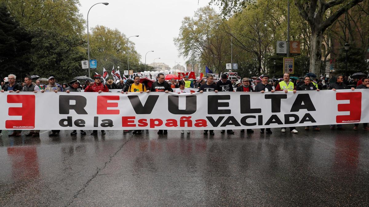 Protesta de la España Vaciada.