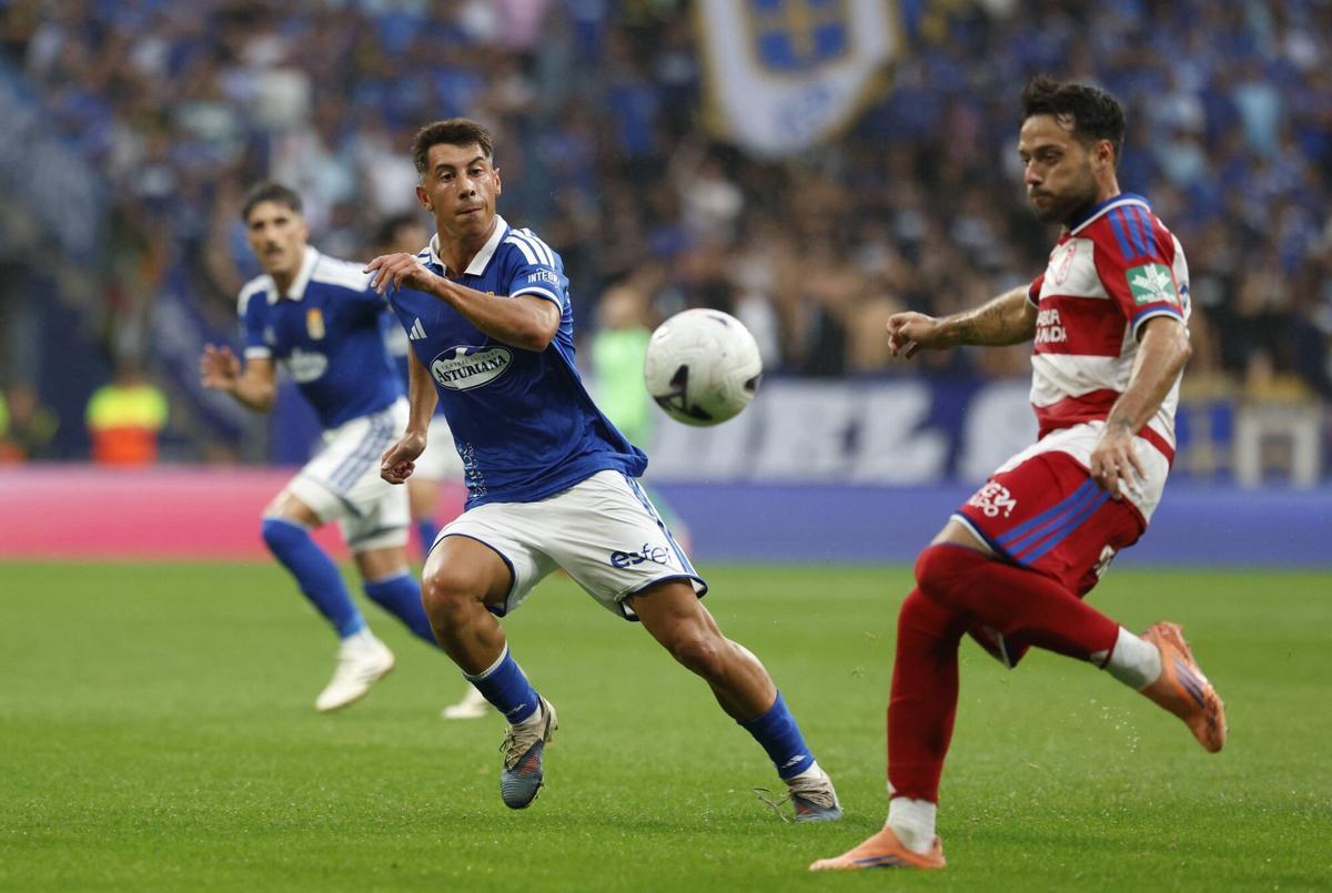 Así fue el partido entre el Real Oviedo y el Granada Así fue el partido entre el Real Oviedo y el Granada