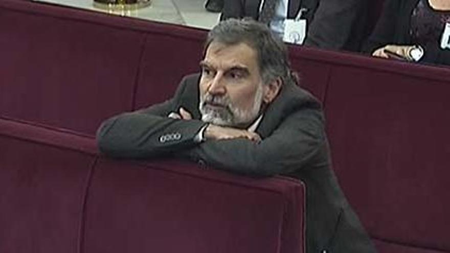 Jordi Cuixart durante el juicio del &#039;procés&#039;.