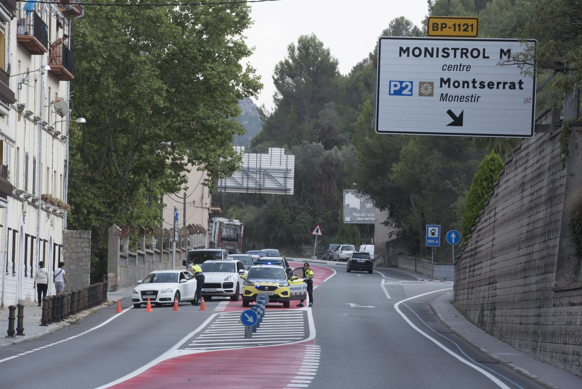 Clam per millorar la C-55 en el tall de carretera a Monistrol