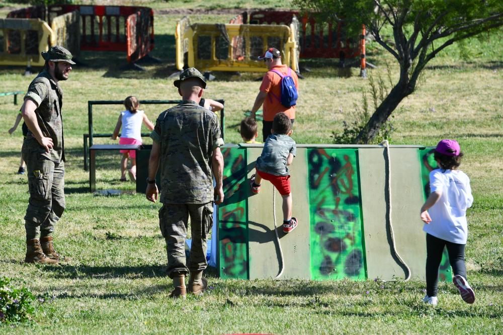 Carrera de orientación en el parque de Bens