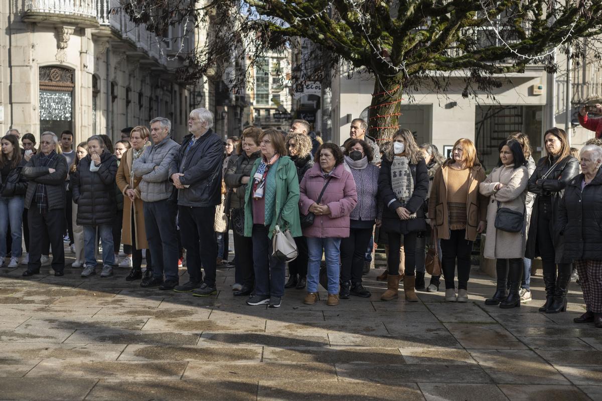 Participantes en la concentración.