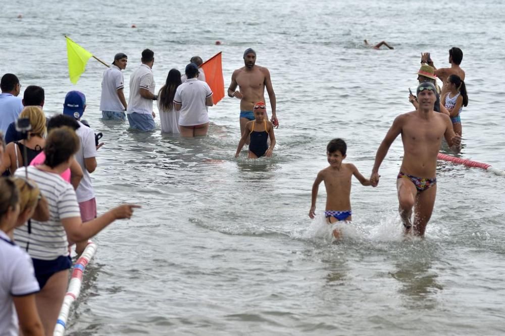 Travesía a nado en La Azohía