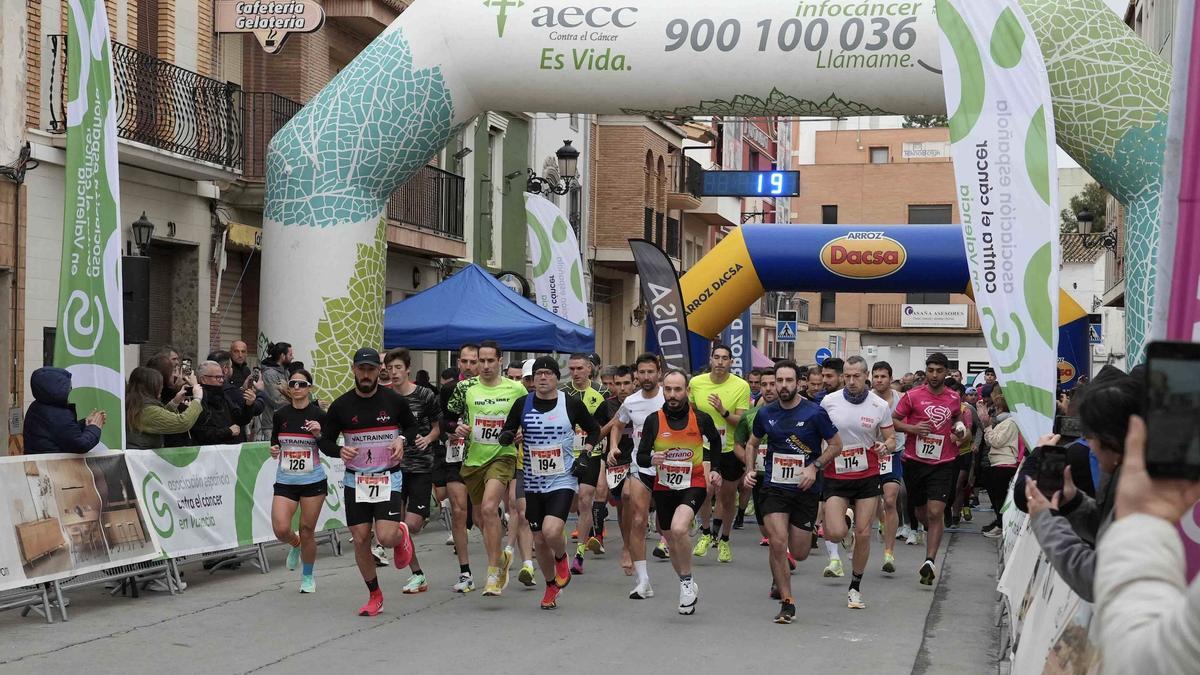Salida Carrera Rafelbunyol 2025.