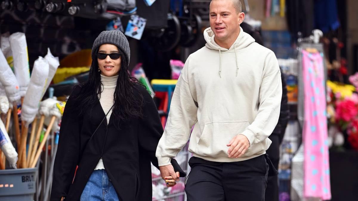Zoë Kravitz y Channing Tatum confirman su relación con un romántico paseo en Nueva York