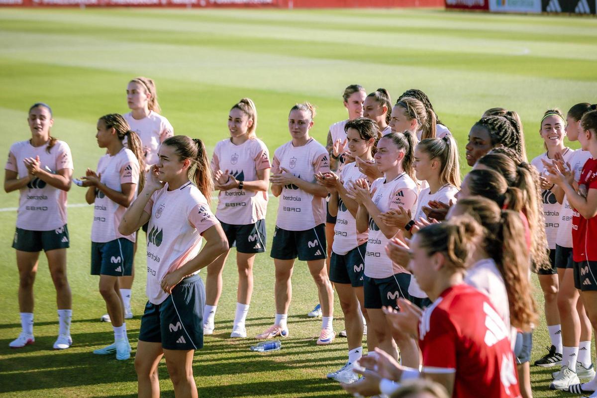 La Selección Española despierta pasiones en Son Bibiloni La Selección Española despierta pasiones en Son Bibiloni