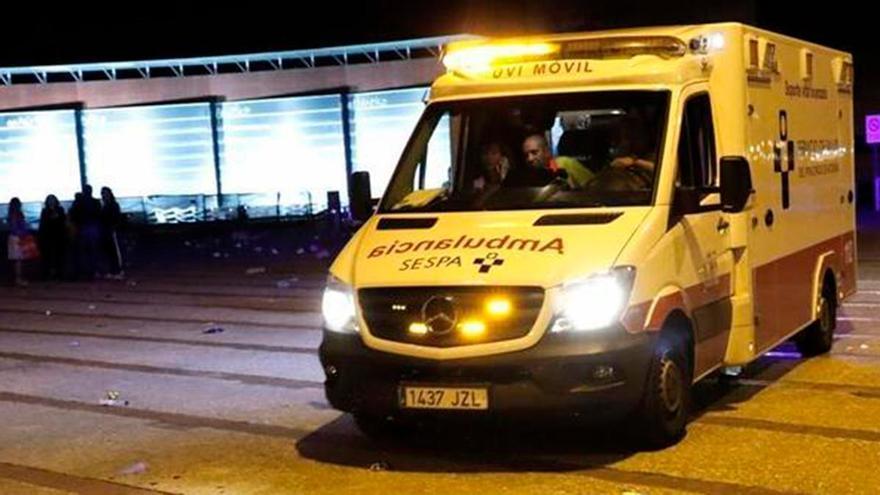 Cinco personas resultan heridas en un accidente en una atracción ferial en la localidad de Lieres, Siero