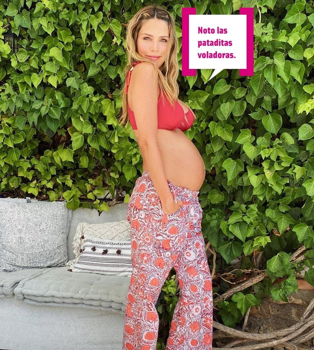 Rosanna Zanetti en su jardín