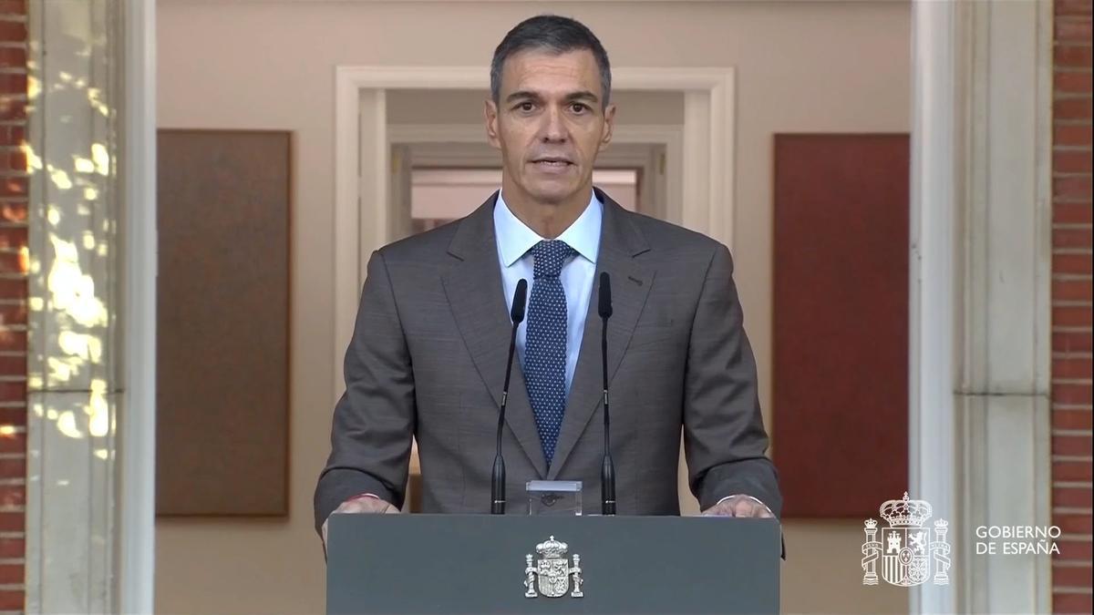 ELECCIONES GENERALES ESPAÑA | Sánchez convoca elecciones para el 29 de noviembre: «Es el momento de que los españoles decidáis que futuro queréis»