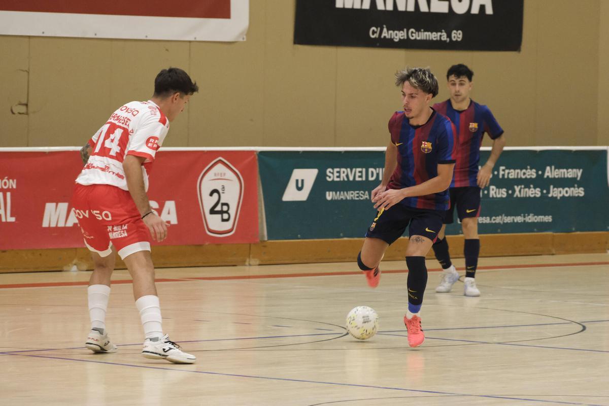 Imatges del Covisa Manresa - Barça Atlètic del Trofeu Les Codines