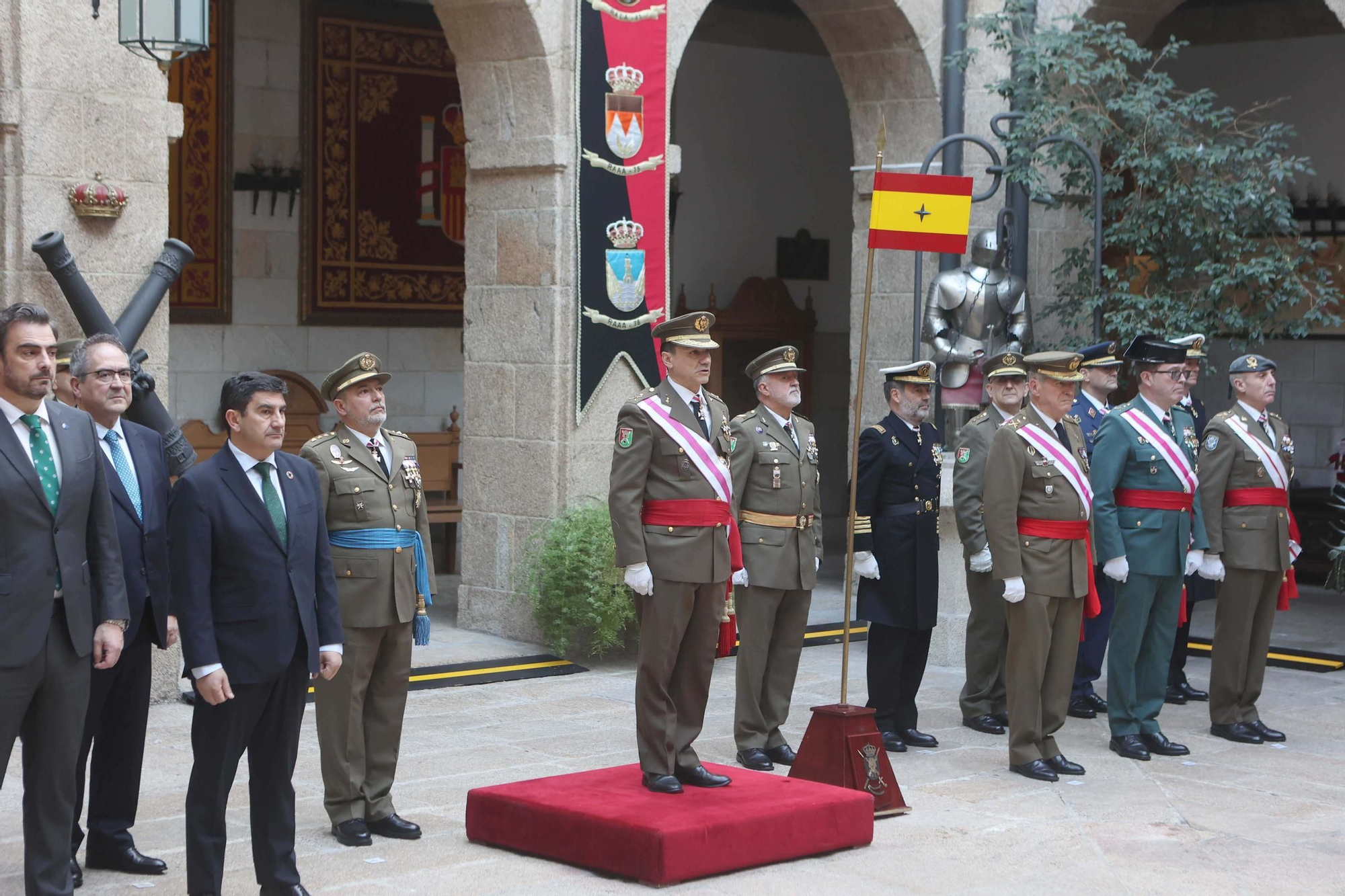 Pascua militar en el Palacio de Capitanía de A Coruña