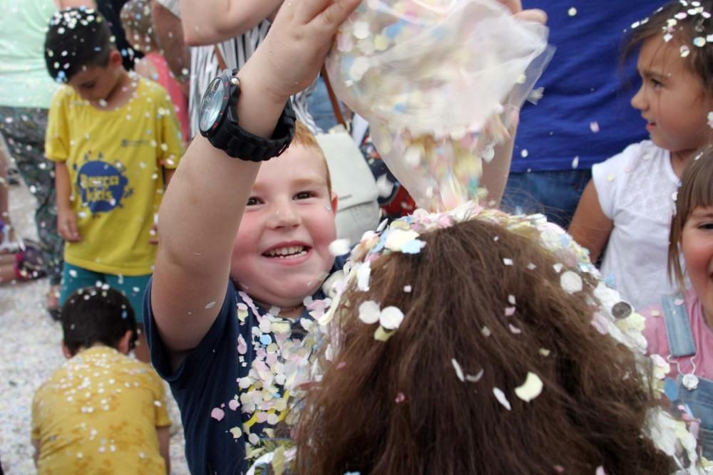 Festa del confeti de la Festa Major Infantil de Sant Joan de Vilatorrada