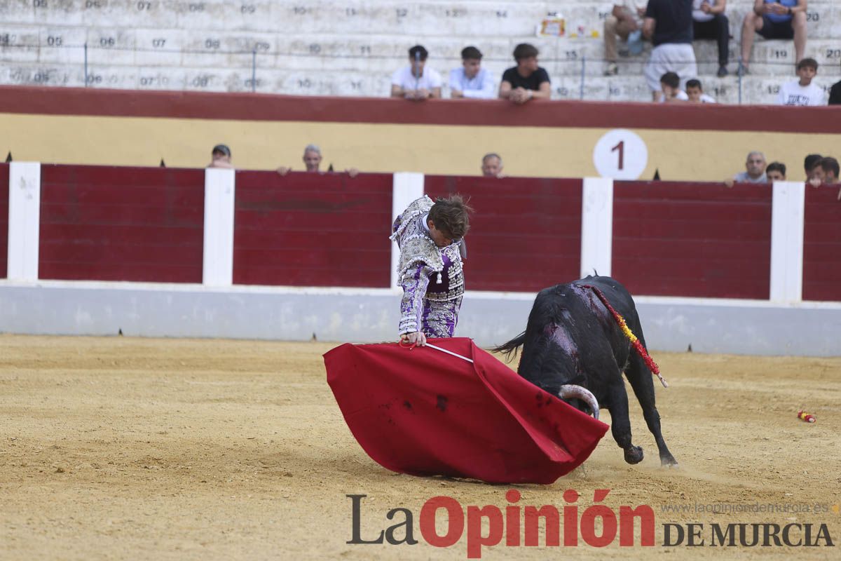 Novillada de promoción en Cehegín: Fran Ferrer, Parrita, José María Trigueros y Víctor Acebo