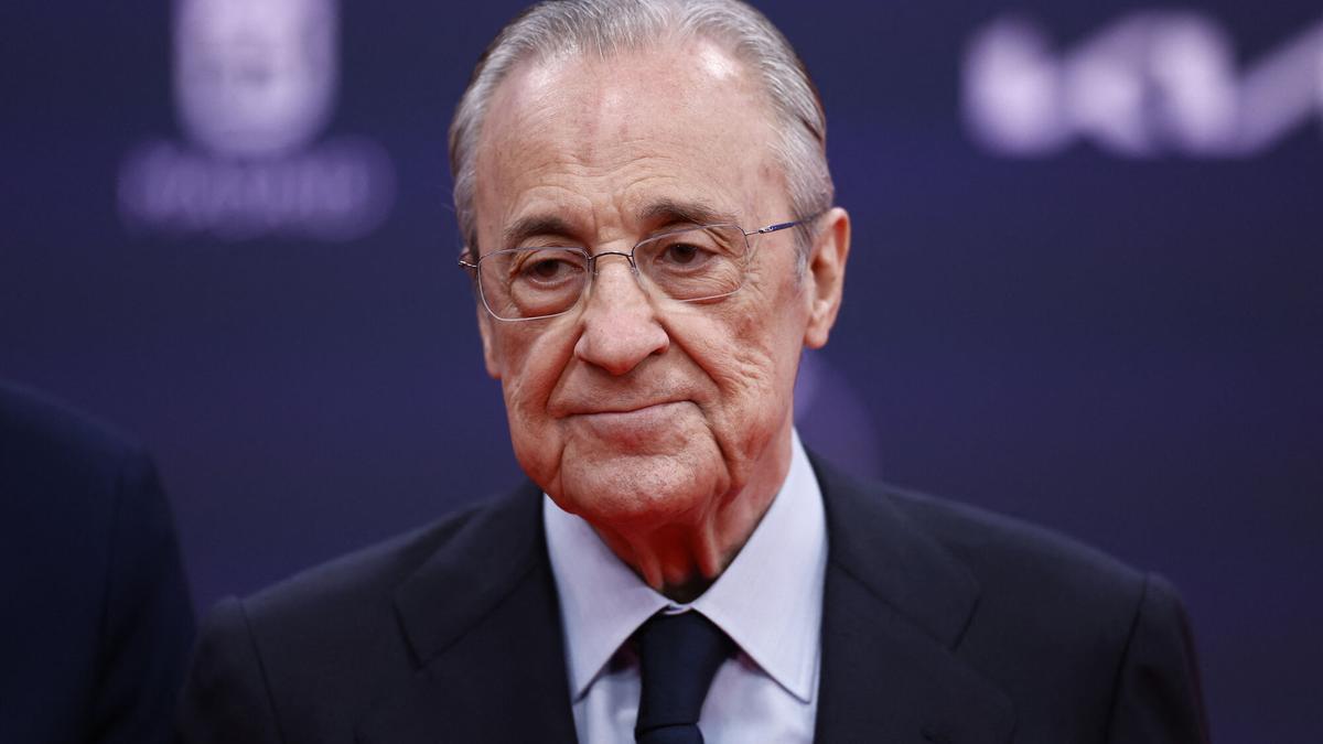 Florentino Pérez, esta semana en Madrid.