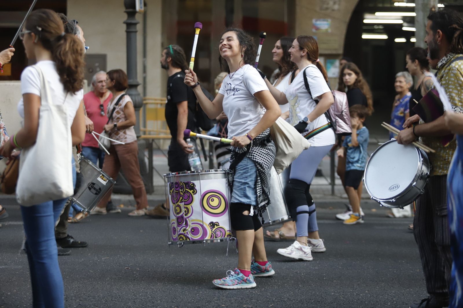 La manifestación por Palestina, en imágenes