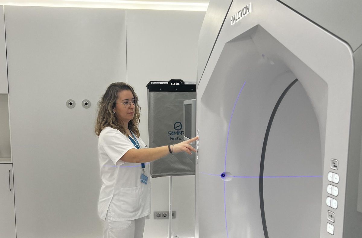 Sonia Gimeno, Supervisora de Oncología Radioterápica.