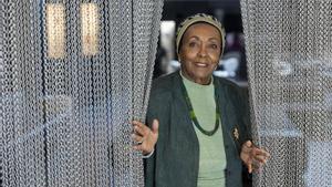 Edna Adan Ismail, el pasado jueves, en Barcelona.