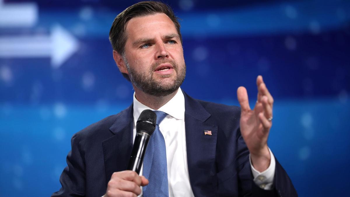 El candidato republicano a la Vicepresidencia de EEUU, JD Vance.