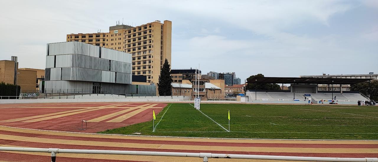 Campo de rugby de la Universidad de Zaragoza