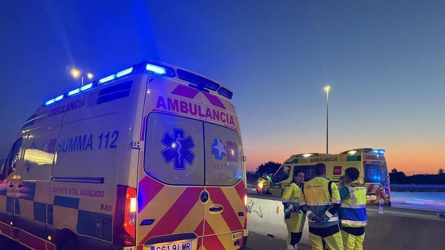 Muere un joven de 17 años atropellado en la A-1 a la altura de San Sebastián de los Reyes