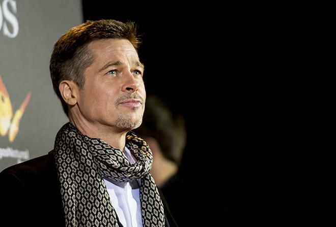 Brad Pitt en el estreno de Aliados en Madrid