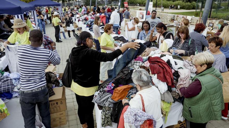 Imagen de una ediciÃ³n pasada del rastrillo solidario de Son Dameto.