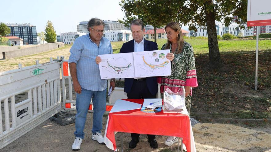 En marcha las obras para dotar a Navia de un gran ‘pulmón’ verde